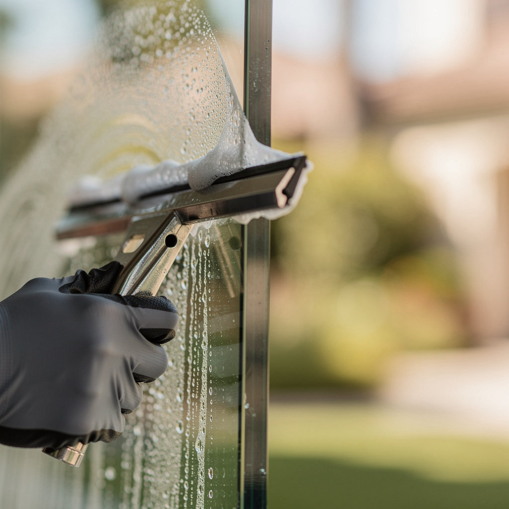 DWorks Handyman professional window washing service in San Diego, CA for sparkling clean home and business windows